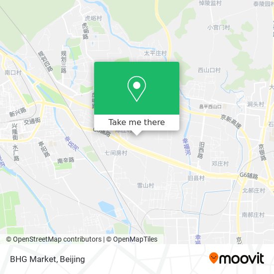 BHG Market map