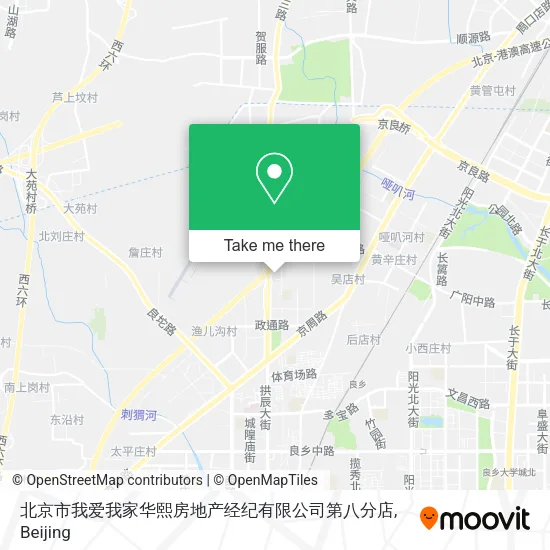 北京市我爱我家华熙房地产经纪有限公司第八分店 map