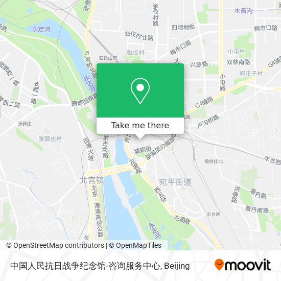 中国人民抗日战争纪念馆-咨询服务中心 map