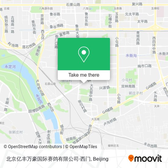 北京亿丰万豪国际赛鸽有限公司-西门 map