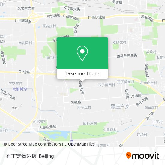 布丁宠物酒店 map