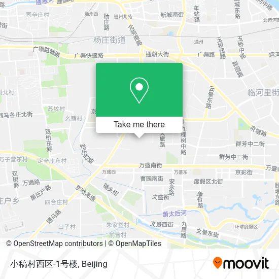 小稿村西区-1号楼 map