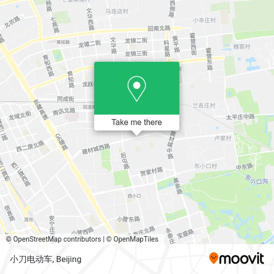 小刀电动车 map