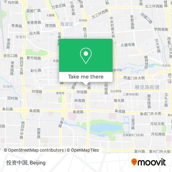 投资中国 map