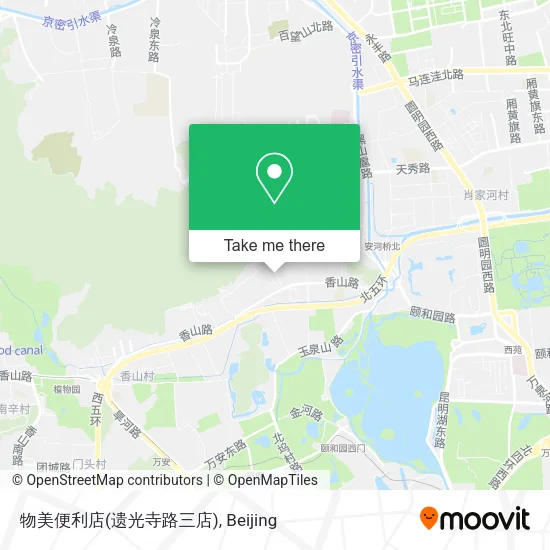 物美便利店(遗光寺路三店) map