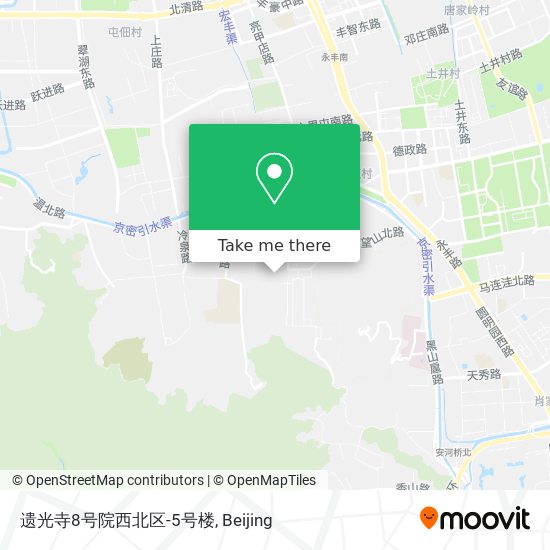 遗光寺8号院西北区-5号楼 map