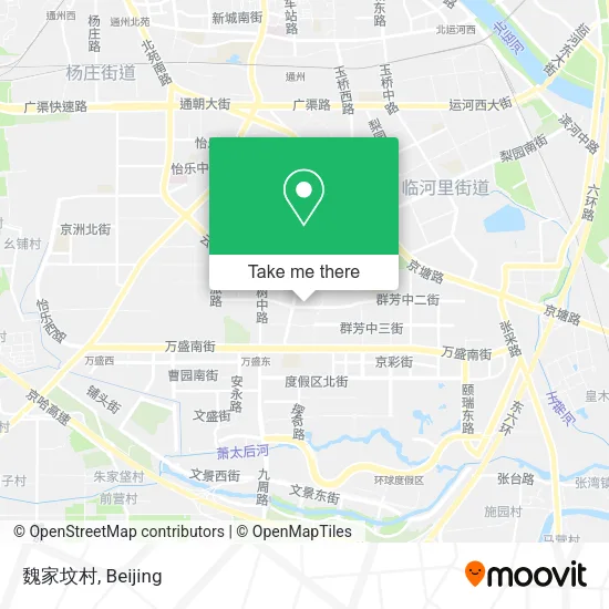 魏家坟村 map