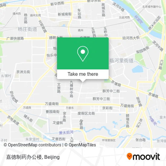嘉德制药办公楼 map