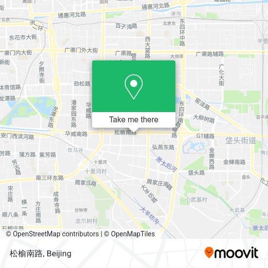 松榆南路 map