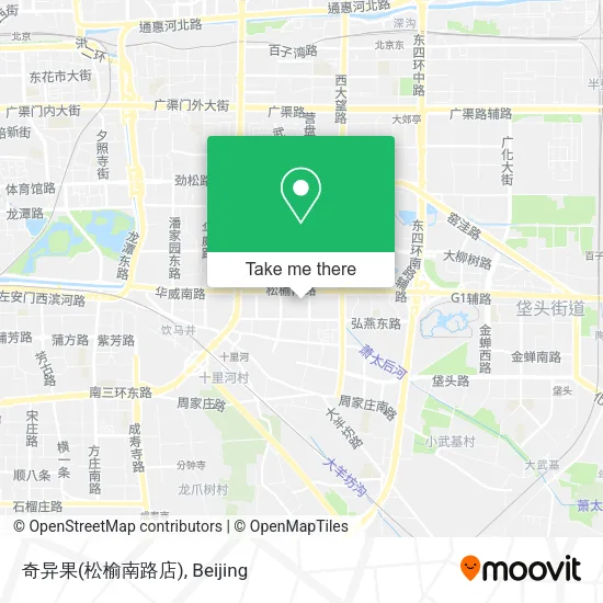 奇异果(松榆南路店) map