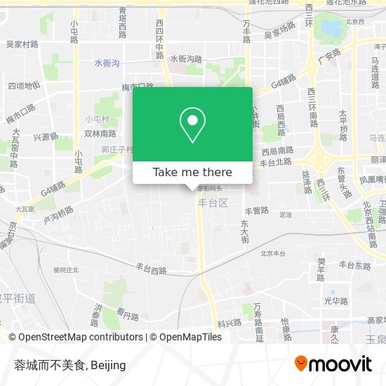 蓉城而不美食 map