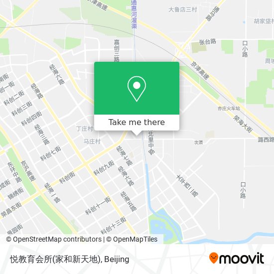 悦教育会所(家和新天地) map