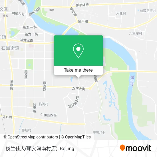 娇兰佳人(顺义河南村店) map