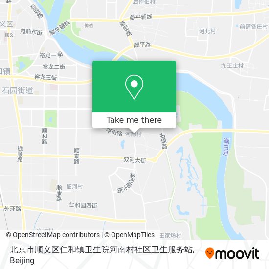 北京市顺义区仁和镇卫生院河南村社区卫生服务站 map
