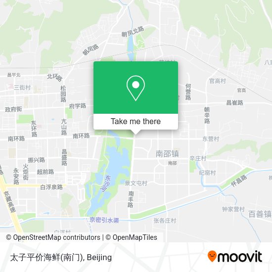太子平价海鲜(南门) map