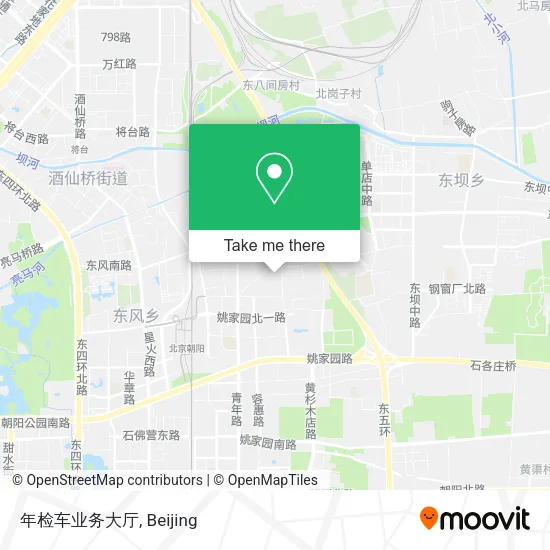 年检车业务大厅 map