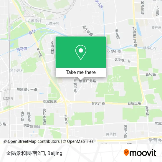 金隅景和园-南2门 map