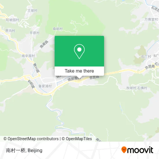 南村一桥 map