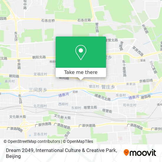 Dream 2049, International Culture & Creative Park map
