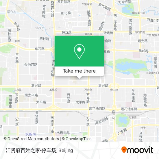 汇贤府百姓之家-停车场 map