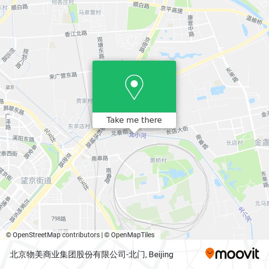 北京物美商业集团股份有限公司-北门 map