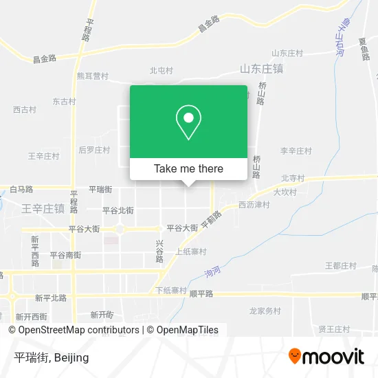 平瑞街 map