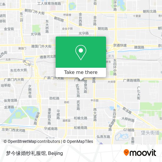 梦今缘婚纱礼服馆 map