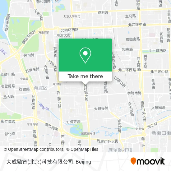 大成融智(北京)科技有限公司 map