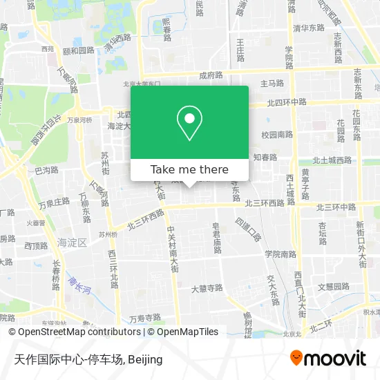 天作国际中心-停车场 map