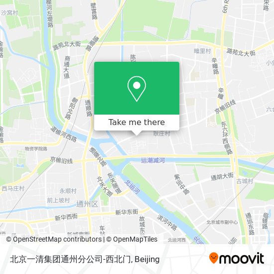 北京一清集团通州分公司-西北门 map