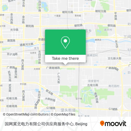 国网冀北电力有限公司供应商服务中心 map