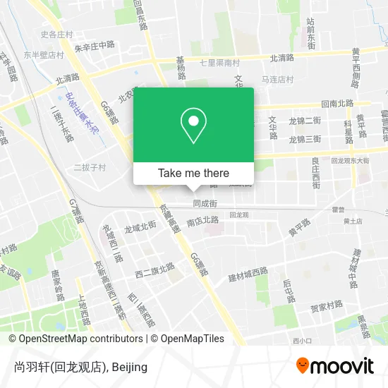 尚羽轩(回龙观店) map