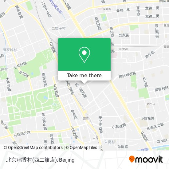 北京稻香村(西二旗店) map