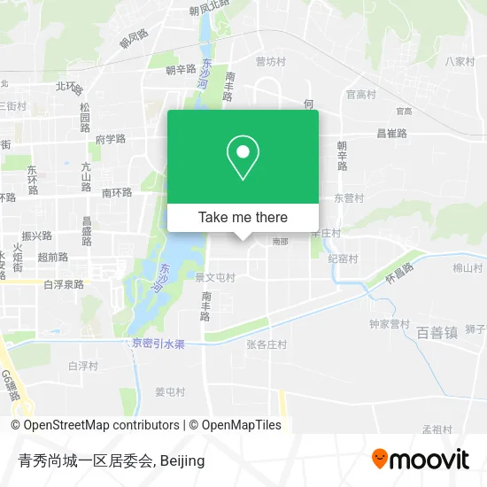 青秀尚城一区居委会 map