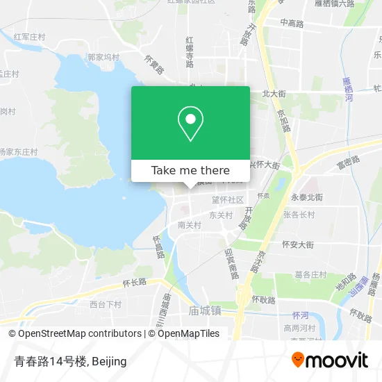 青春路14号楼 map