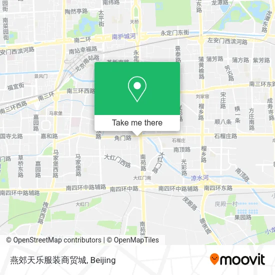 燕郊天乐服装商贸城 map