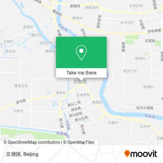 京塘路 map