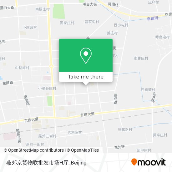 燕郊京贸物联批发市场H厅 map