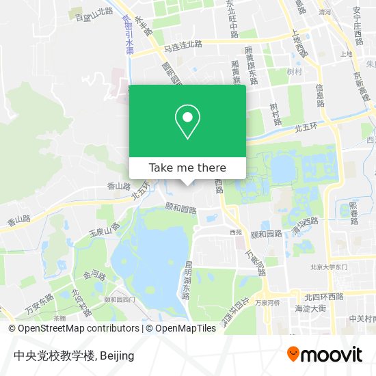 中央党校教学楼 map