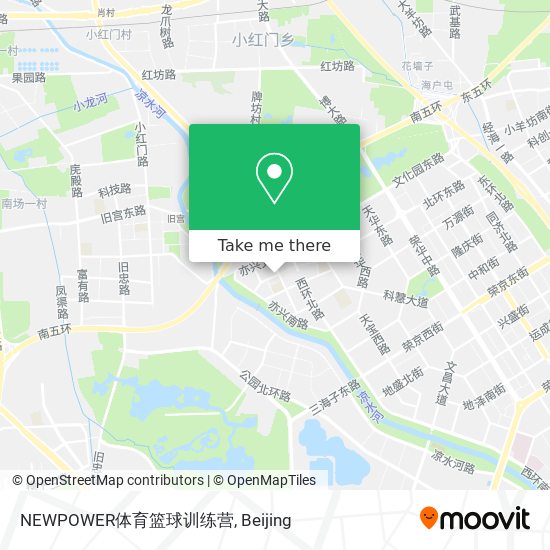 NEWPOWER体育篮球训练营 map