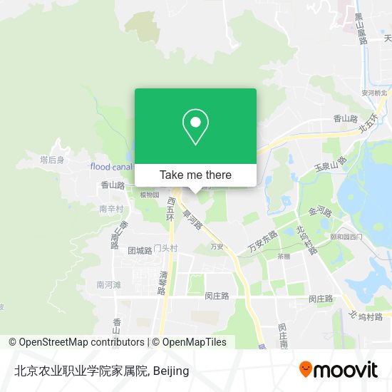 北京农业职业学院家属院 map