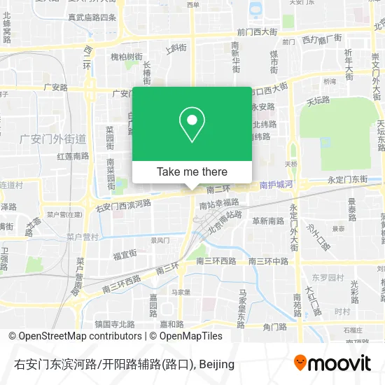 右安门东滨河路/开阳路辅路(路口) map