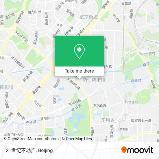 21世纪不动产 map