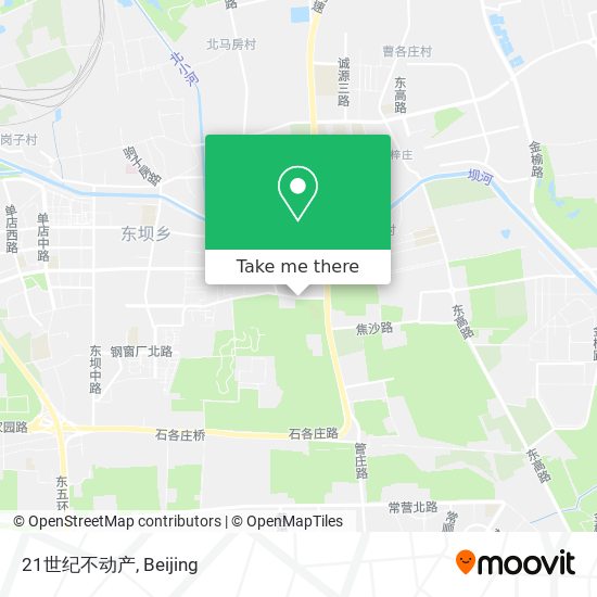 How To Get To 21世纪不动产in 东坝地区by Bus Or Metro