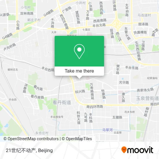 21世纪不动产 map