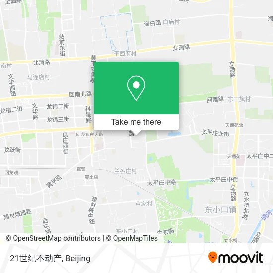 21世纪不动产 map