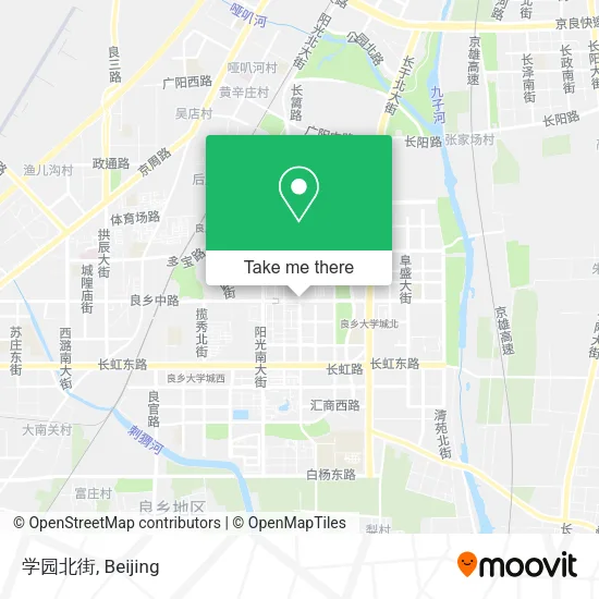 学园北街 map