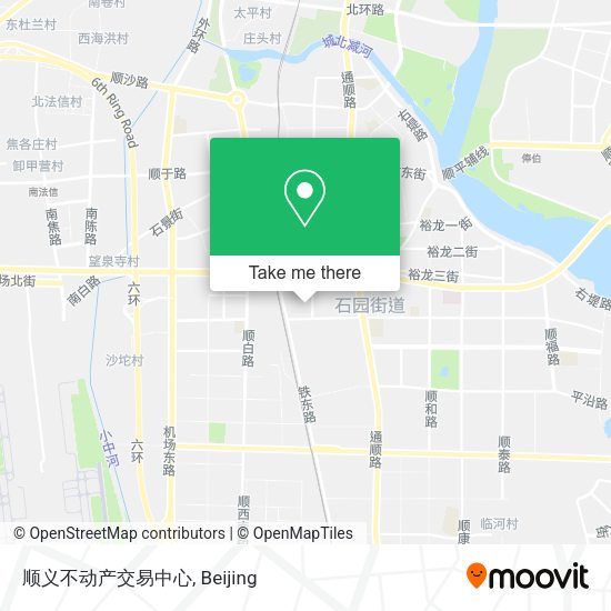 顺义不动产交易中心 map