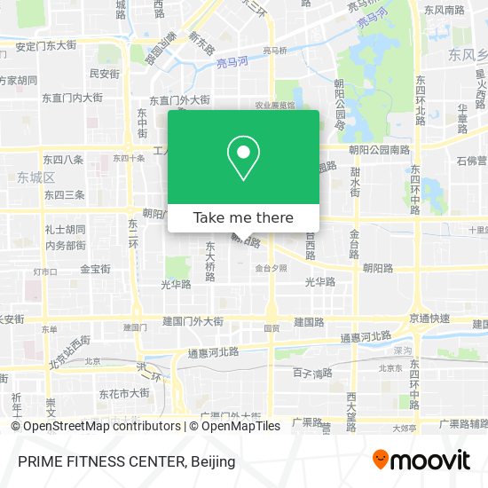 PRIME FITNESS CENTER map