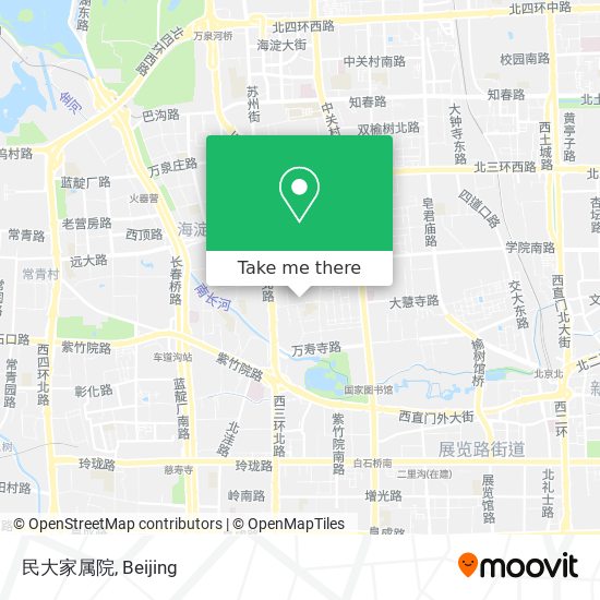 民大家属院 map